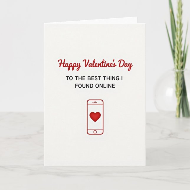 Ma meilleure carte de Saint-Valentin en ligne (Devant)