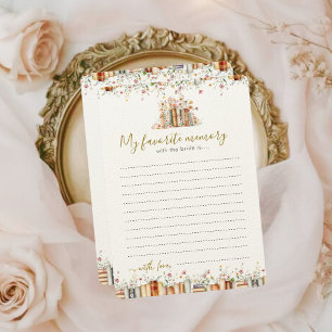 Ma mémoire préférée avec le livre de mariée - jeu 