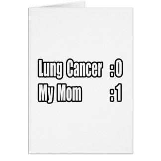 Ma mère bat le cancer du poumon (tableau de bord)