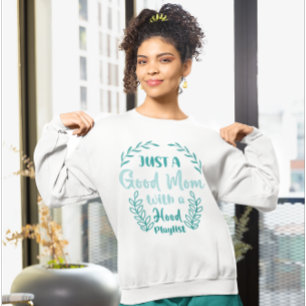 Ma mère drôle cite sweat - shirt à capuche sarcast
