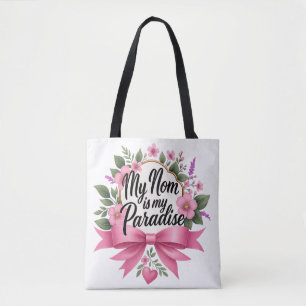 "Ma mère est mon paradis" Sac fourre-tout - Amour