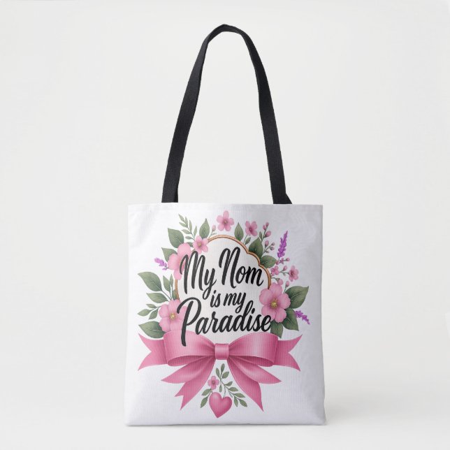 "Ma mère est mon paradis" Sac fourre-tout - Amour  (Devant)