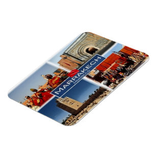 MA Morocco - Marrakech - Magnet