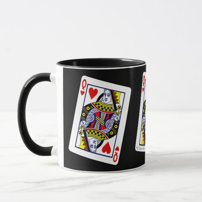 Ma Reine des Coeurs est toi Mug (Gauche)