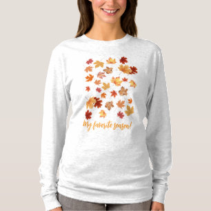 Ma saison préférée ! T-shirt feuille