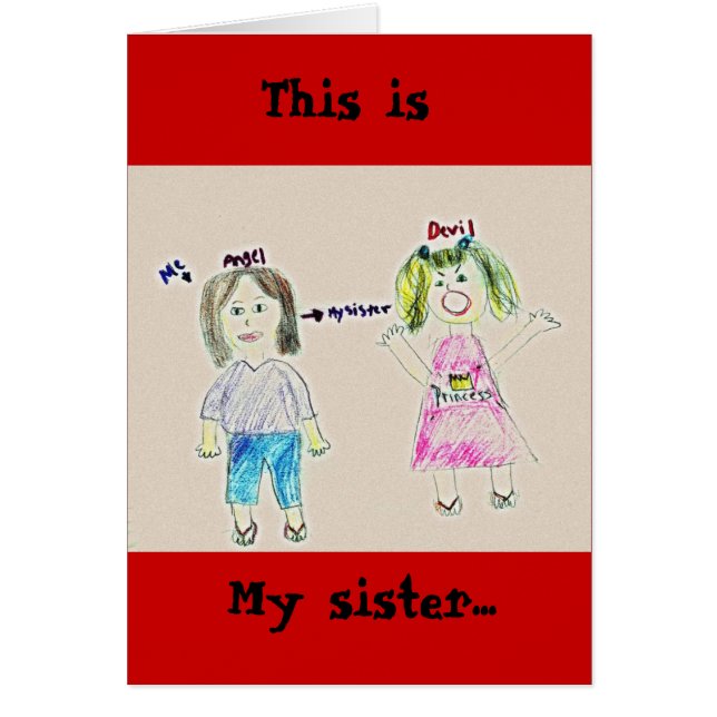 Ma soeur…, ceci est (Devant)