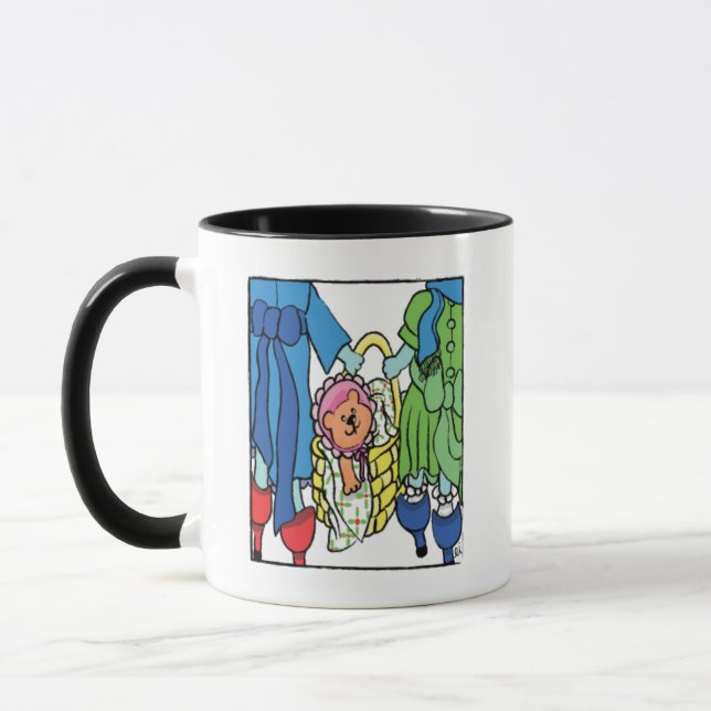 MA SOEUR Classique café blanc Mug (Gauche)