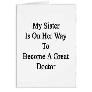 Ma soeur est sur son chemin de devenir un grand