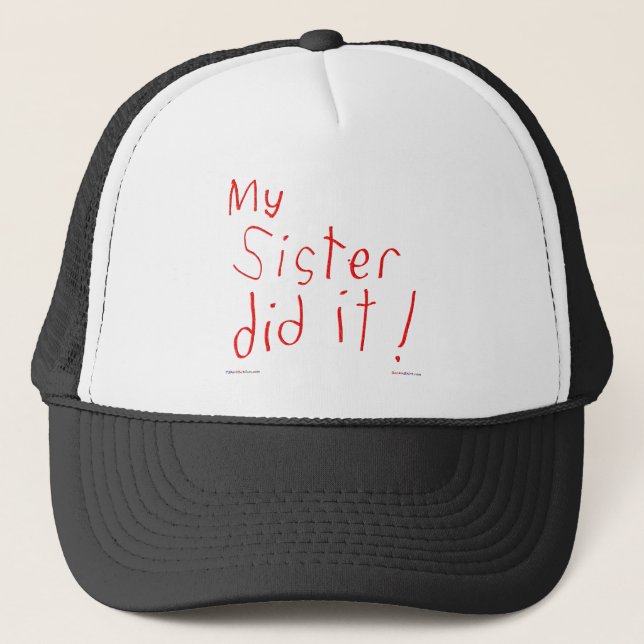 Ma Soeur L'A Fait ! Casquette (Devant)