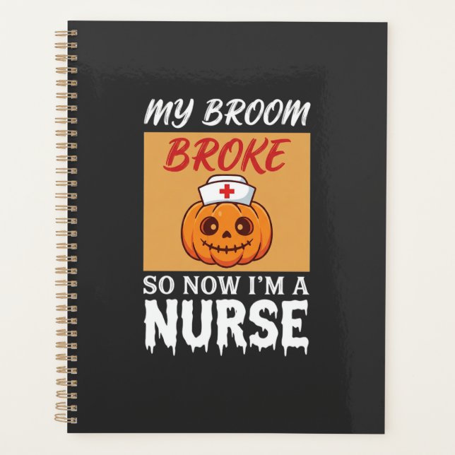 Ma Sorcière Broom Broke Nurse Halloween (Devant)