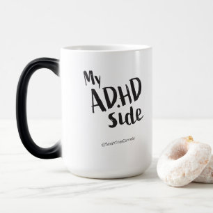 Ma tasse à deux faces drôle TDAH / TOC