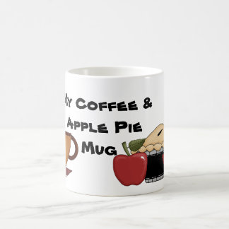 Ma tasse de café et de tarte aux pommes