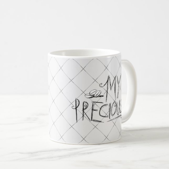 "Ma" tasse de café précieuse (Devant droit)