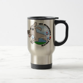 Ma tasse de voyage d'agilité d'amours de