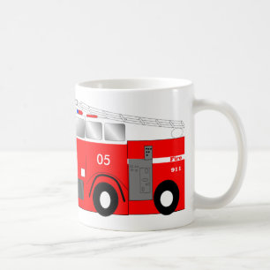 Ma tasse est un CAMION DE POMPIERS