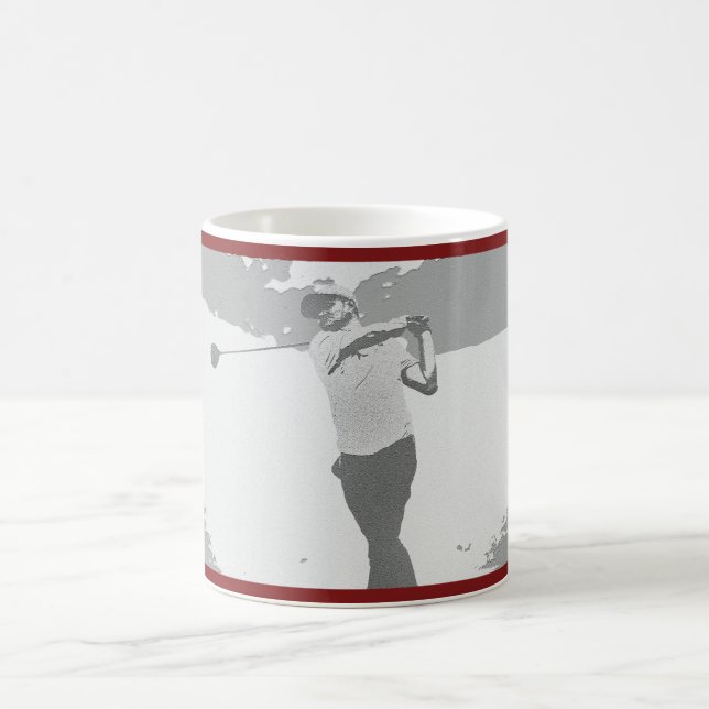 Ma tasse morphing de mon entraîneur de golf préfér (Centre)
