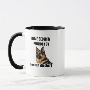 Ma tasse préférée avec mon chien Berger Allemand