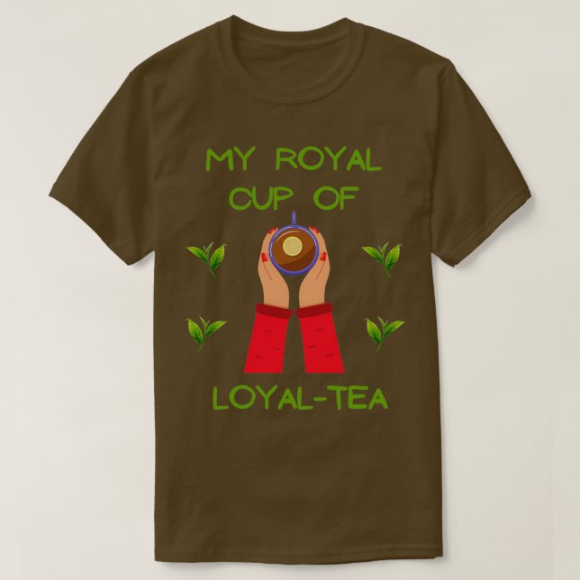 Ma tasse royale d'amoureux du thé loyal, son sweat (Design devant)