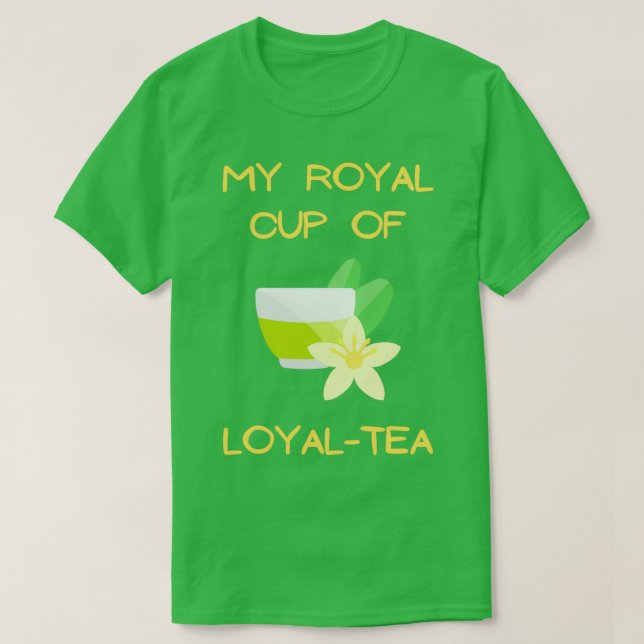 Ma tasse royale d'amoureux du thé loyal, son sweat (Design devant)