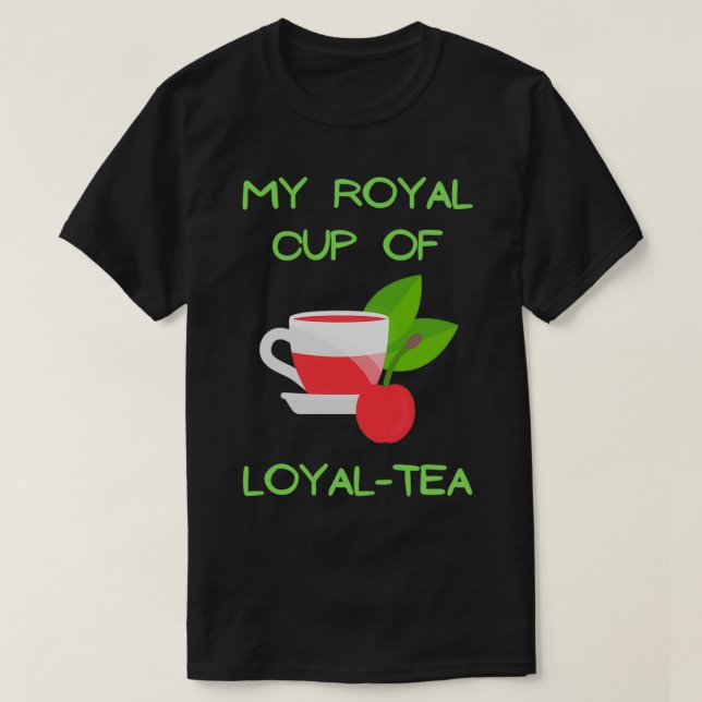 Ma tasse royale d'amoureux du thé loyal, son sweat (Design devant)