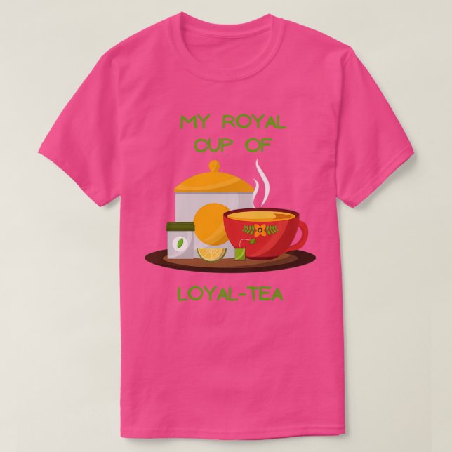 Ma tasse royale d'amoureux du thé loyal, son sweat (Design devant)