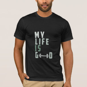 Ma Vie Est Bonne - T-Shirt Gym