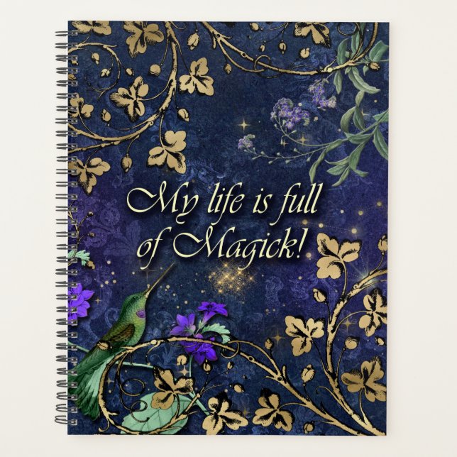 Ma vie est pleine de Magick ! Agenda (Devant)
