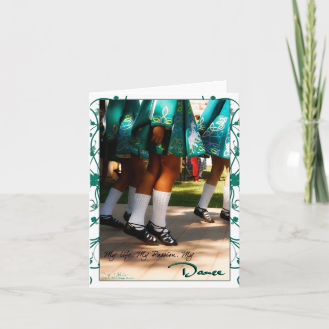 Ma vie, ma passion, ma carte de danse (Devant)