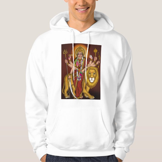 Maa Durga Sweat - shirt à capuche (Devant)