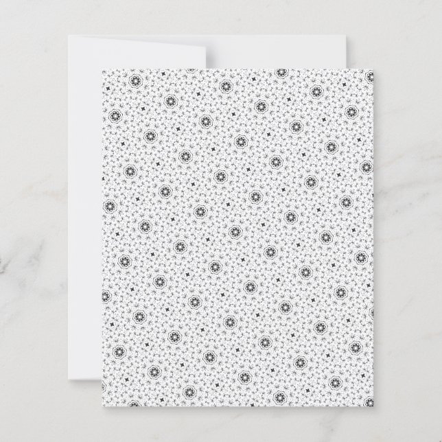 Maacah001 B&W Doodle abstrait (Devant)