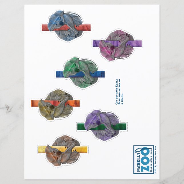 Mabell's Zoo Koala Bear Cutout (Devant)