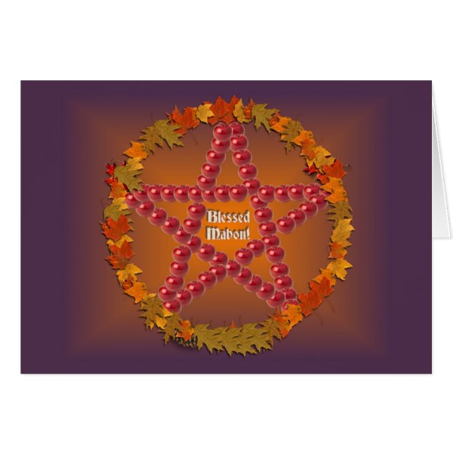 Mabon Pentacle (Devant horizontal)