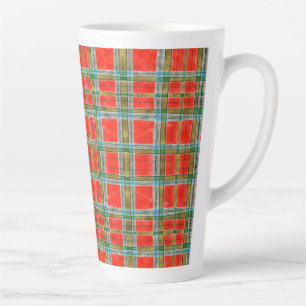 MAC BAIN TARTAN Tall Latte Mug