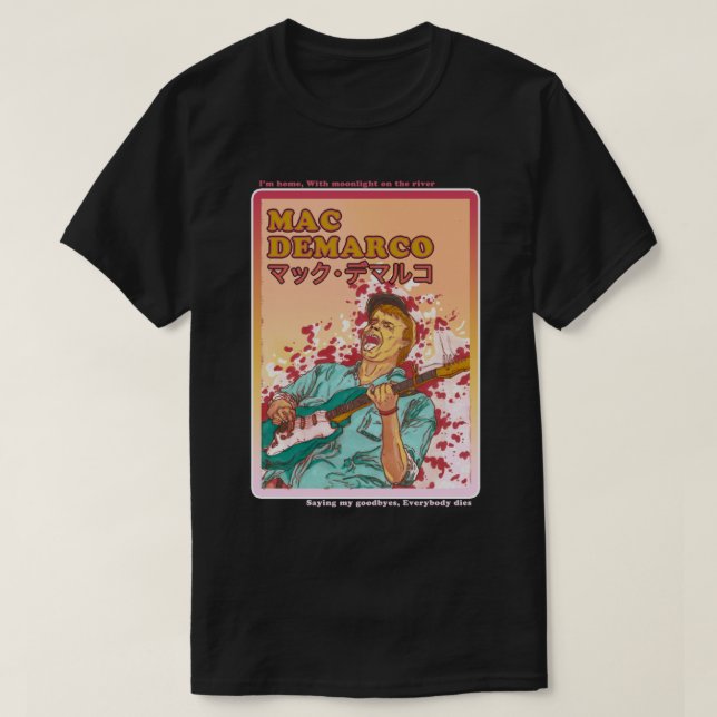 Mac DeMarco Classic T-Shirt (Design devant)