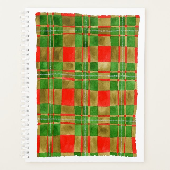 MAC GREGOR TARTAN 8,5x11 Planificateur / Calendrie (Devant)