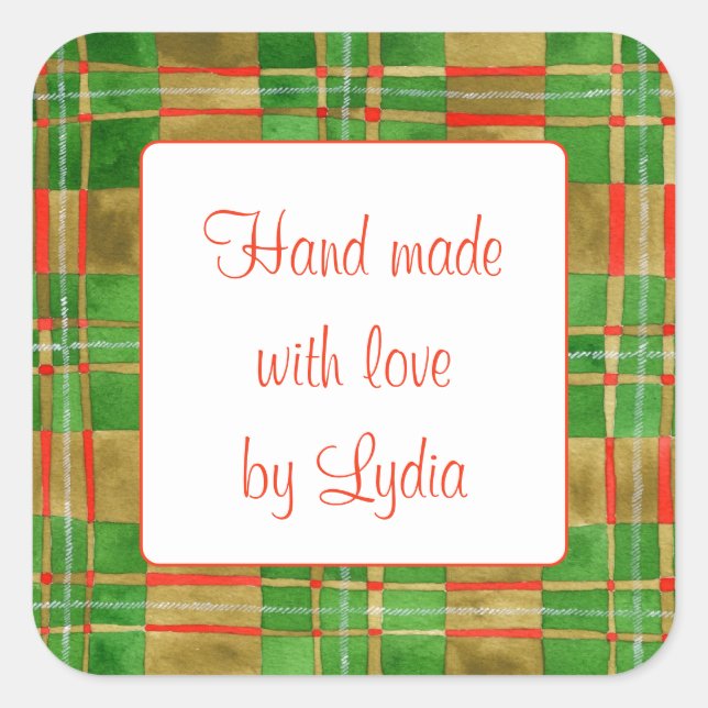 MAC GREGOR TARTAN Autocollants "Faits Main" 3" Car (Devant)