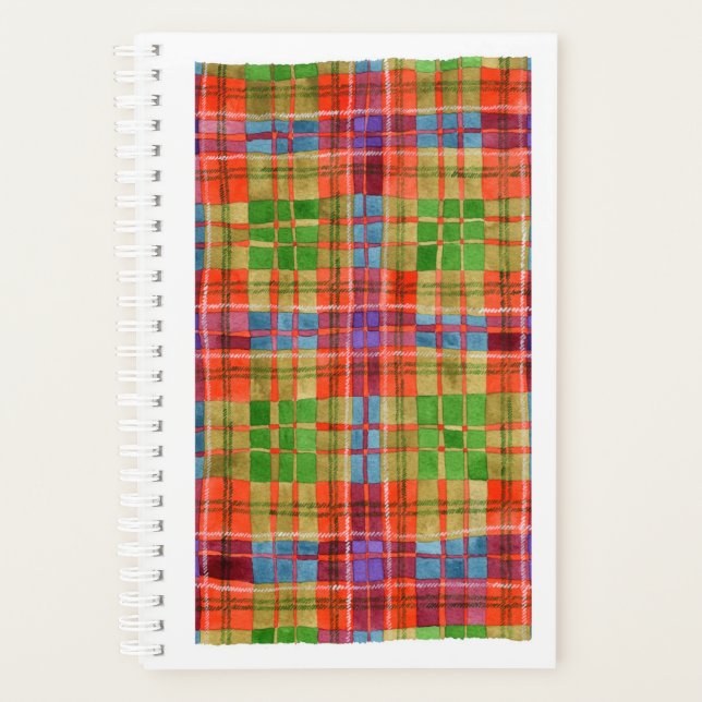 MAC RAE TARTAN 5.5x8.5 Planificateur  (Devant)
