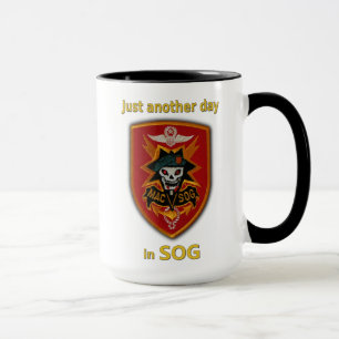 MAC V SOG Vietnam vétérans de guerre patch Mug