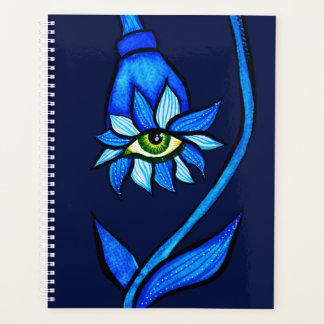 Macabre Witchy Fleur oeil Déplaisant Éffrayant ble