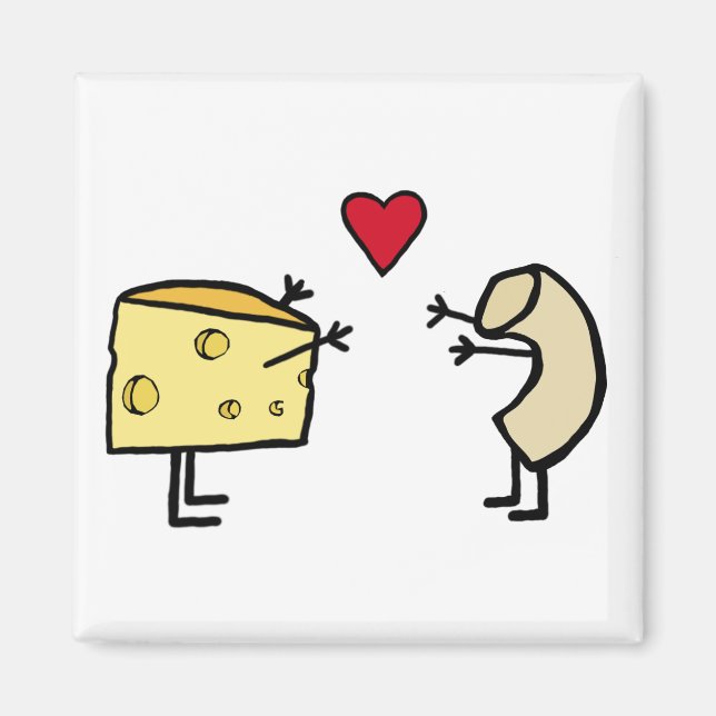 Macaroni et aimant au fromage (Devant)