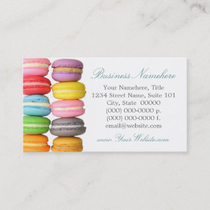 Macarons Cartes de visite
