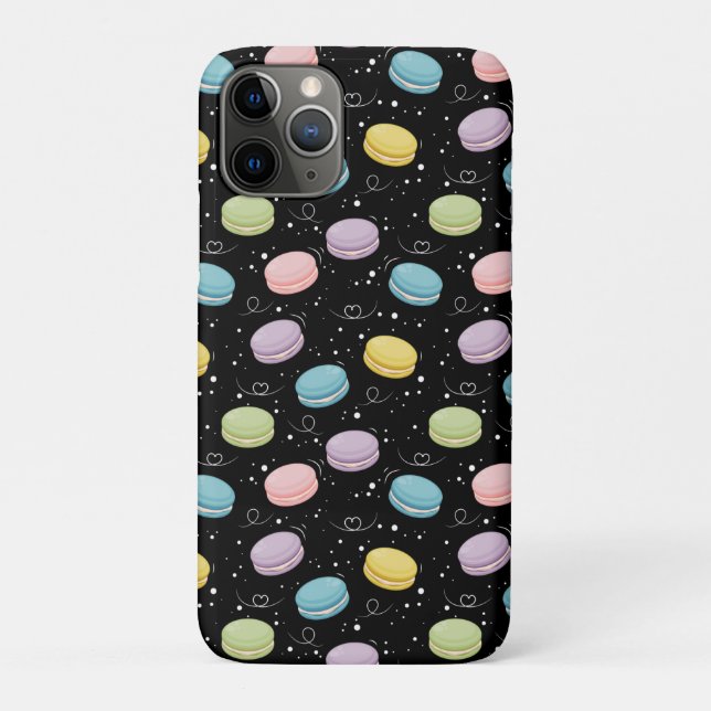Macarons colorés Motif pour coque iphone (Dos)