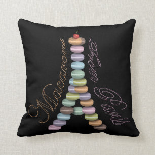 Macarons de coussin de Paris