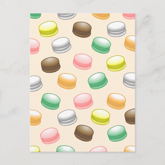 Macarons Sweet 16 Carte de vœux d'anniversaire (Devant)