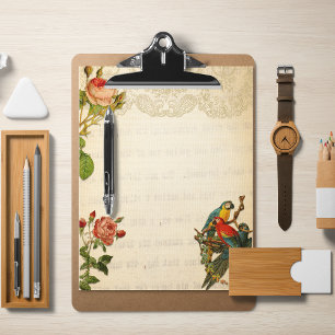 Macaws vintages Et Roses