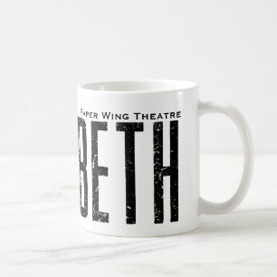 Macbeth - théâtre de papier d'aile - tasse de ca
