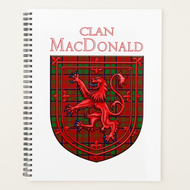 MacDonald de Glencoe Tartan Scottish Plaid (Devant)