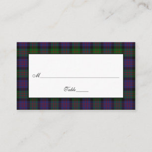 MacDonald Tartan Cartes de Mariage
