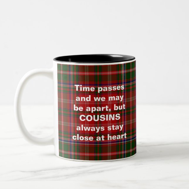 MacDougall Tartan Cousin Mug (Gauche)