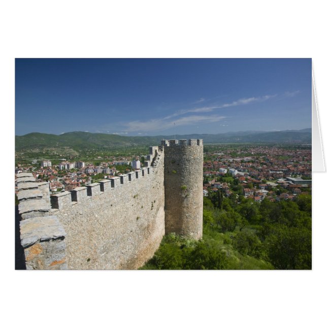 MACÉDOINE, Ohrid. Château de Car Samoil / (Devant horizontal)